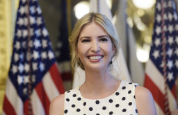 8812189f - Mandatory Credit: Photo by AP/REX/Shutterstock (8812189f)Ivanka Trump speaks at an event in the Eisenhower Executive Office Building in Washington, . The event was celebrating National Military Appreciation Month and National Military Spouse Appreciation Day in Pence's Ceremonial OfficePence Military Families, Washington, USA - 09 May 2017